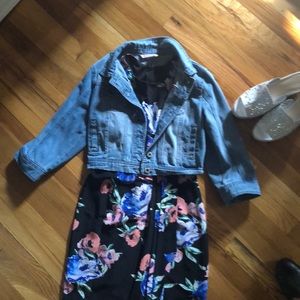 Cropped Denim Jacket